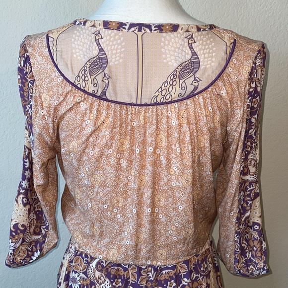 Spell & the Gypsy Xanadu Playsuit Romper Gold Dust - Picture 11 of 16